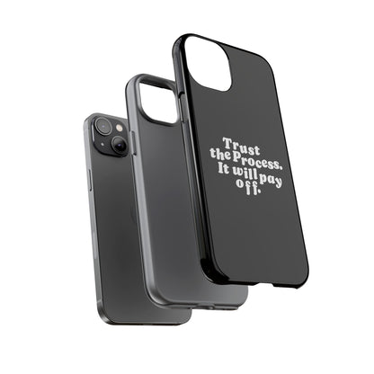Trust harder Hard Case Schwarz iPhone