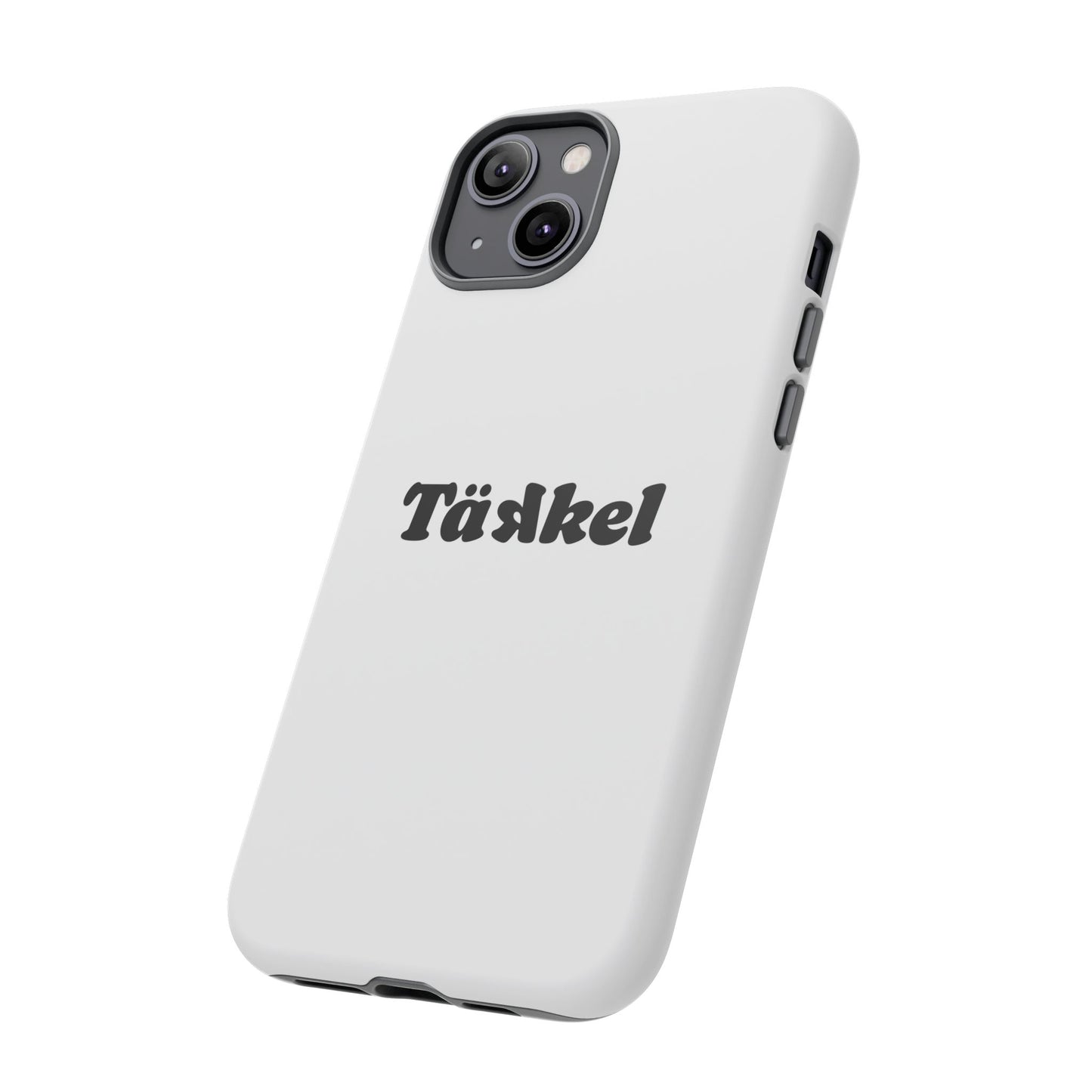 TÄKKEL Classic Hard Case Weiß iPhone