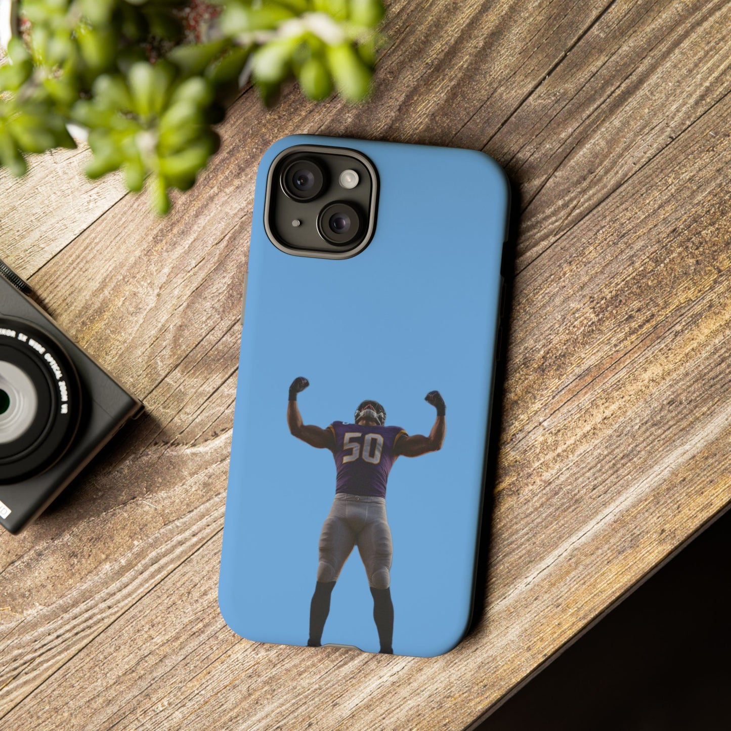 Never Enough Hard Case Babyblau iPhone