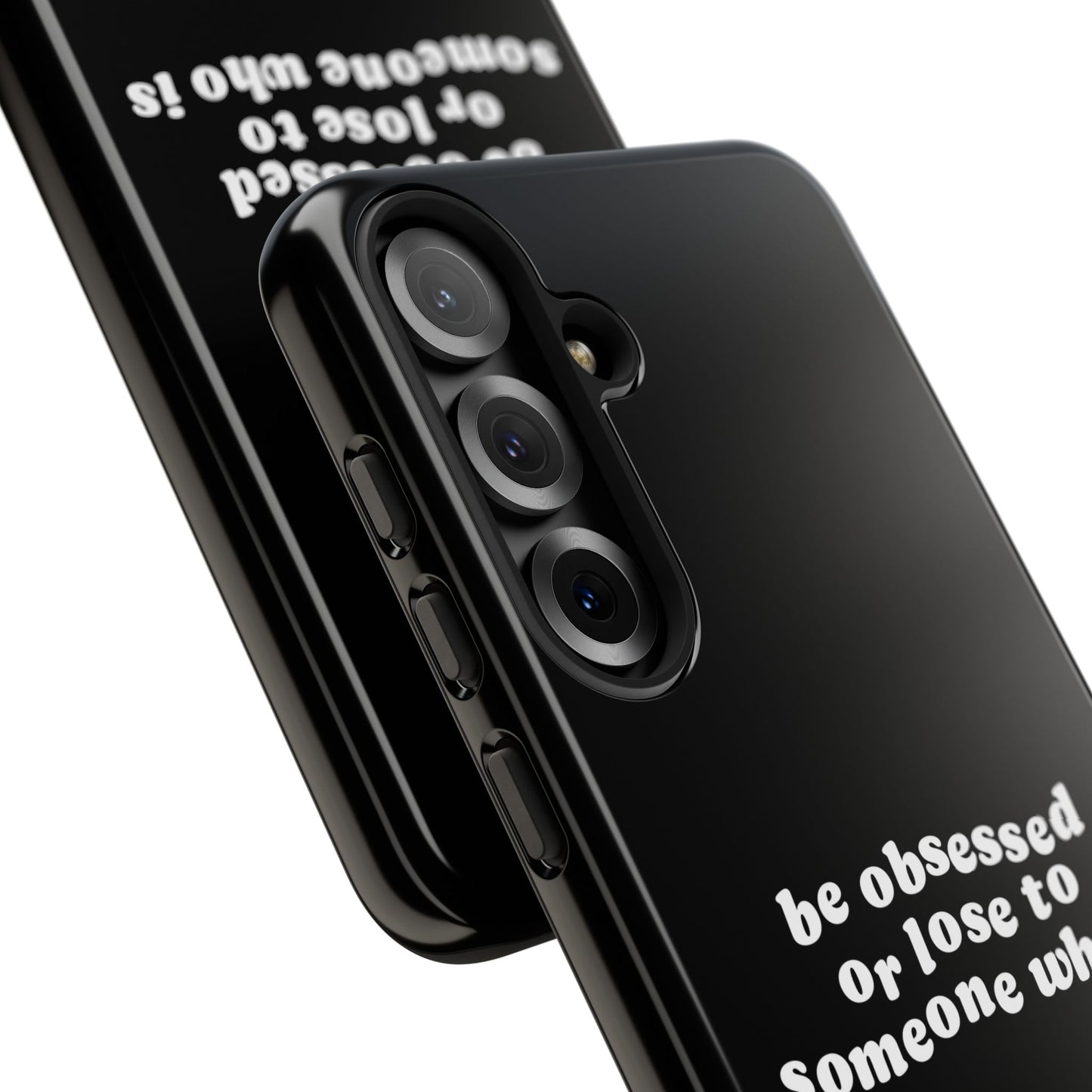 Too Obsessed Hard Case Schwarz Samsung