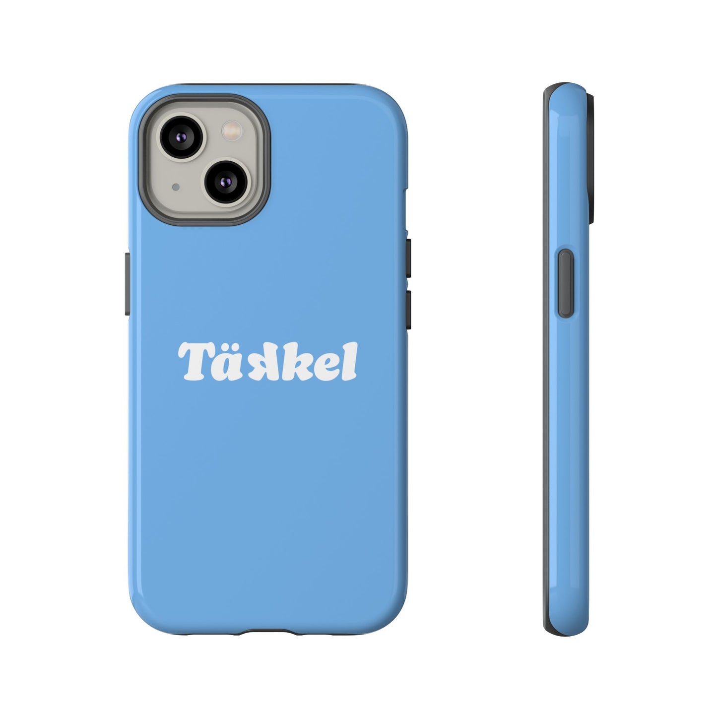 TÄKKEL Classic Hard Case Babyblau iPhone