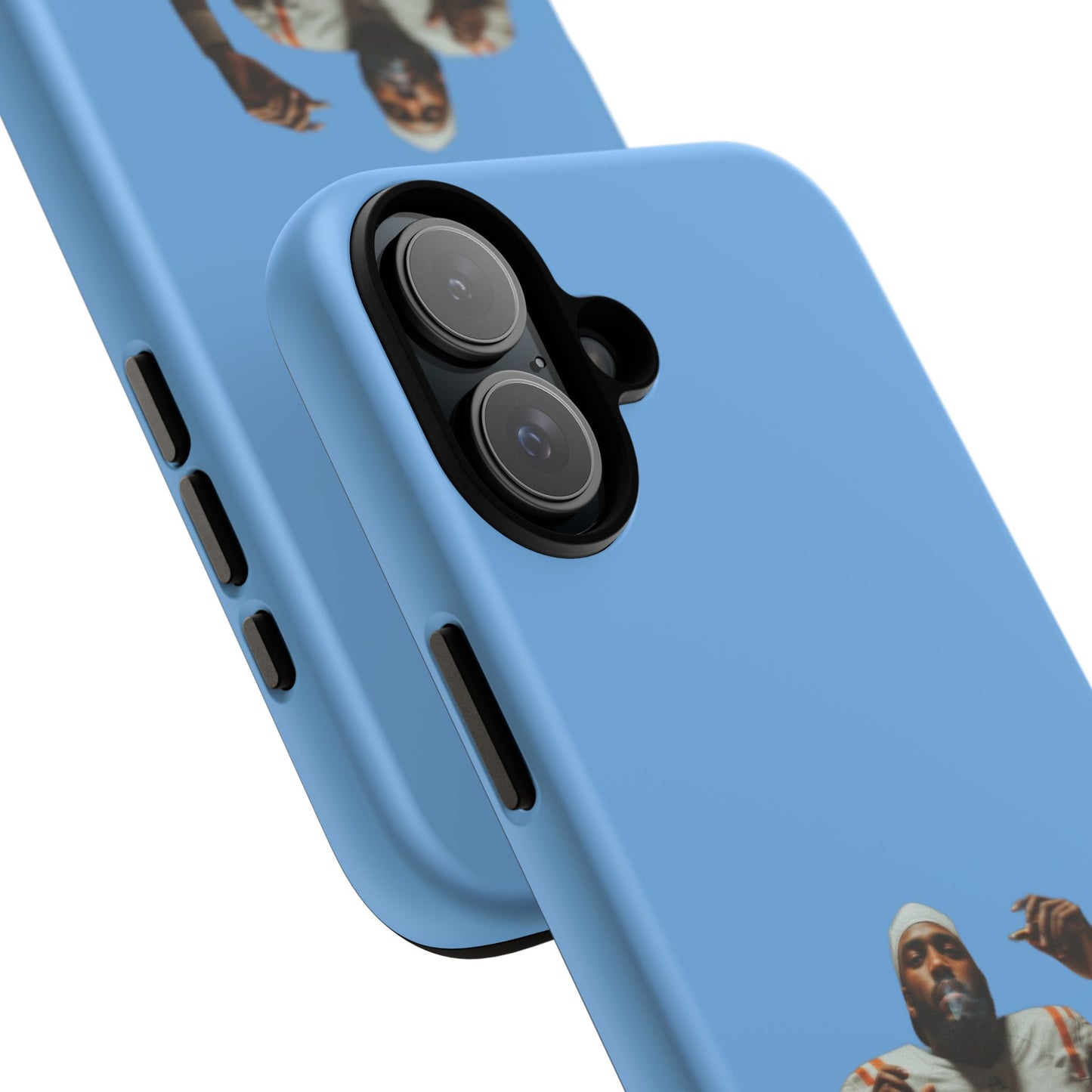 Who´s gonna smoke Hard Case Babyblau iPhone