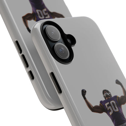 Never Enough Hard Case Grau iPhone