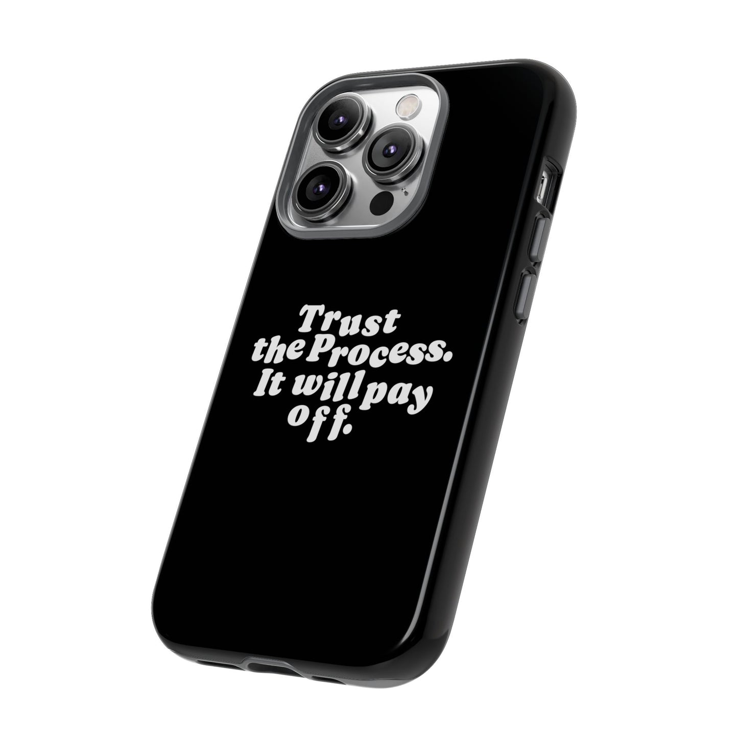 Trust harder Hard Case Schwarz iPhone