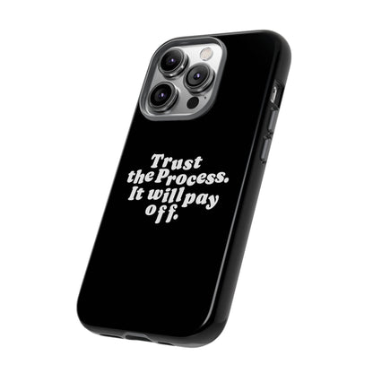 Trust harder Hard Case Schwarz iPhone