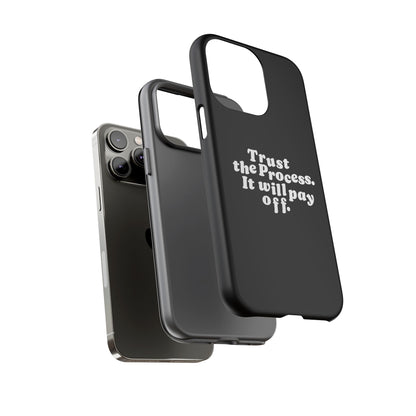 Trust harder Hard Case Schwarz iPhone