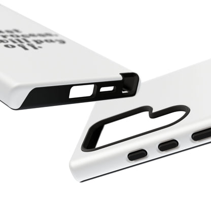 Trust it Hard Case Weiß Samsung