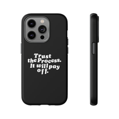 Trust harder Hard Case Schwarz iPhone