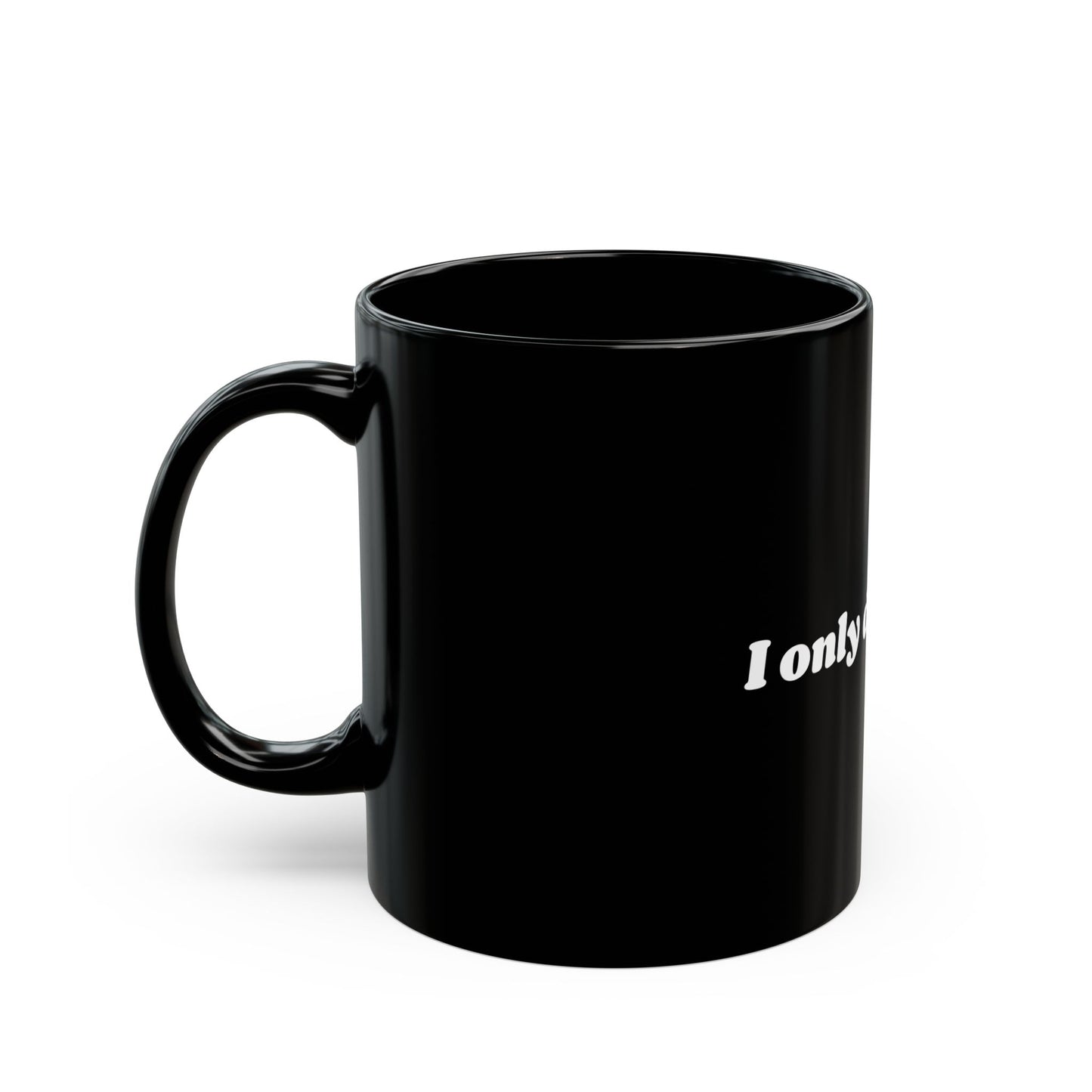 TÄKKEL BLACK MUG - Only QB´s