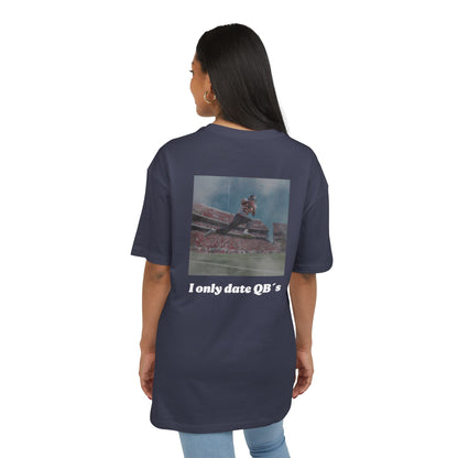 Unisex Heavy Oversize TEE I ONLY DATE QB`S
