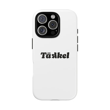 TÄKKEL Classic Hard Case Weiß iPhone