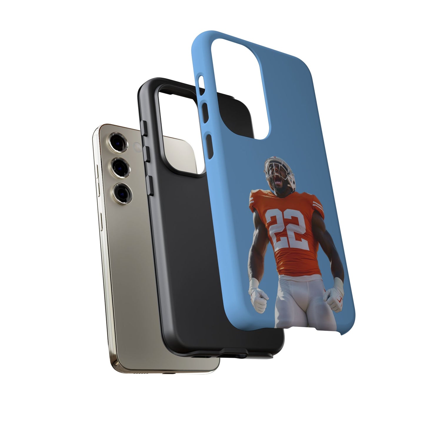 Relentless Hard Case Babyblau Samsung