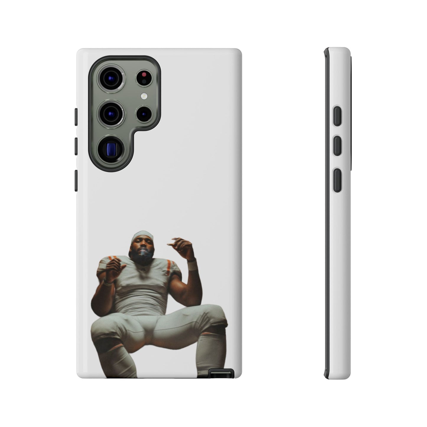 Who´s gonna smoke Hard Case Weiß Samsung