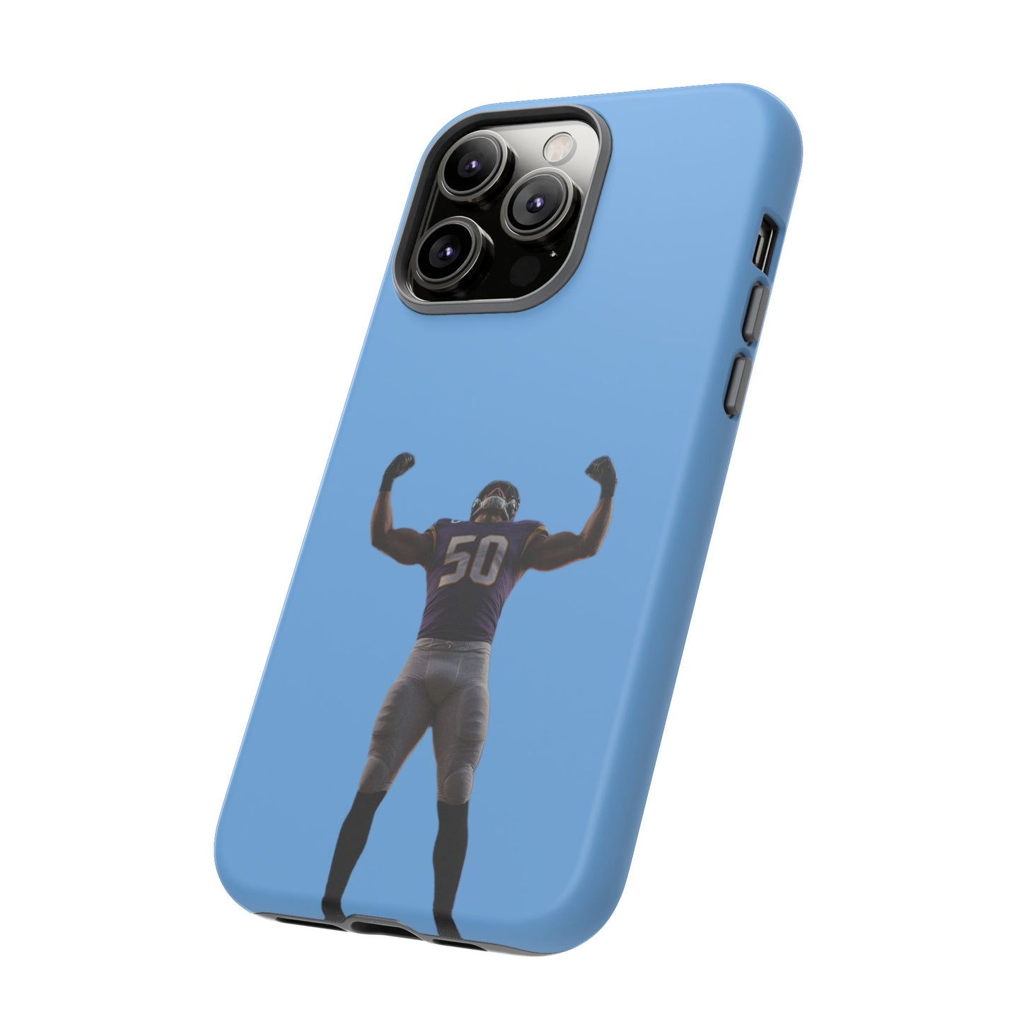 Never Enough Hard Case Babyblau iPhone