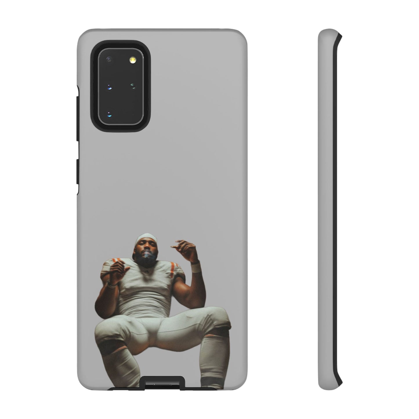 Who´s gonna smoke Hard Case Grau Samsung