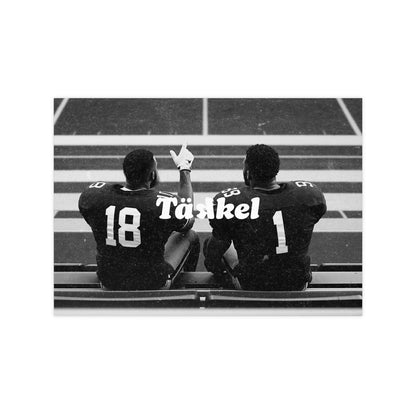 TÄKKEL Poster – Brotherhood on the Bench