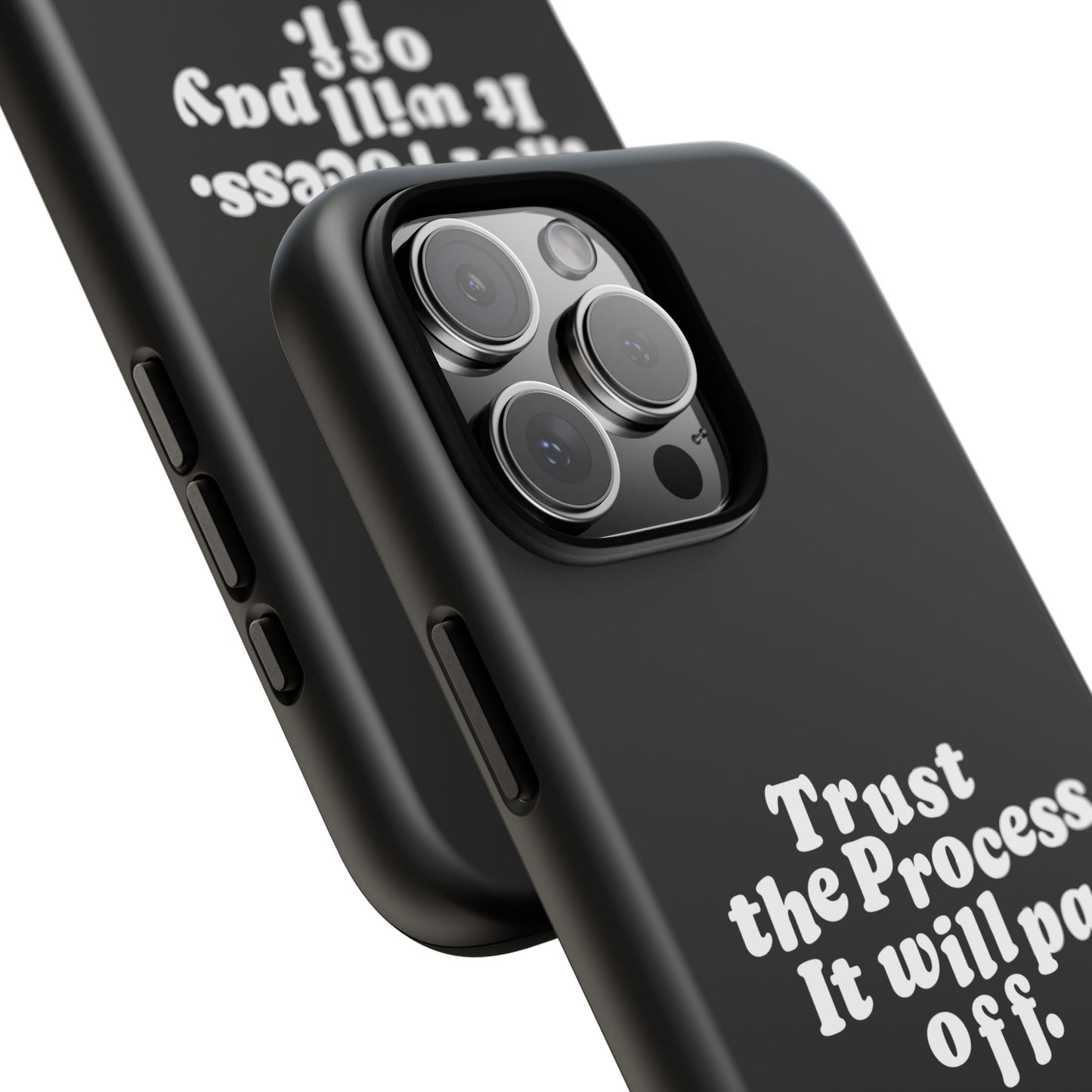 Trust harder Hard Case Schwarz iPhone