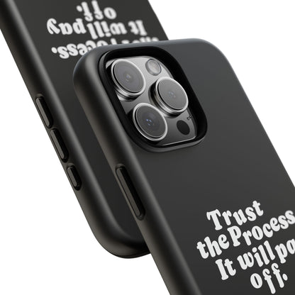 Trust harder Hard Case Schwarz iPhone