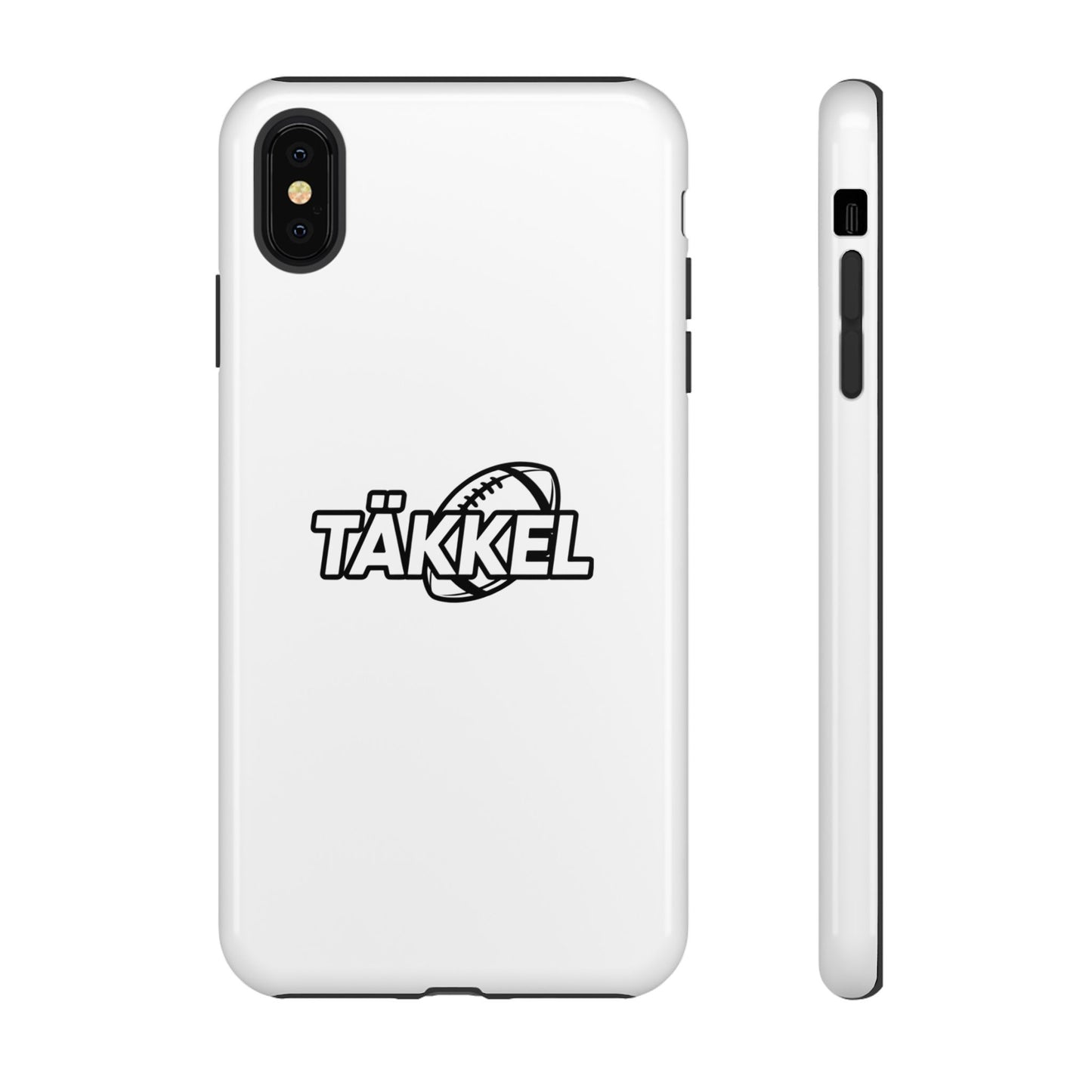 TÄKKEL FOOTBALL Hard Case Weiß iPhone