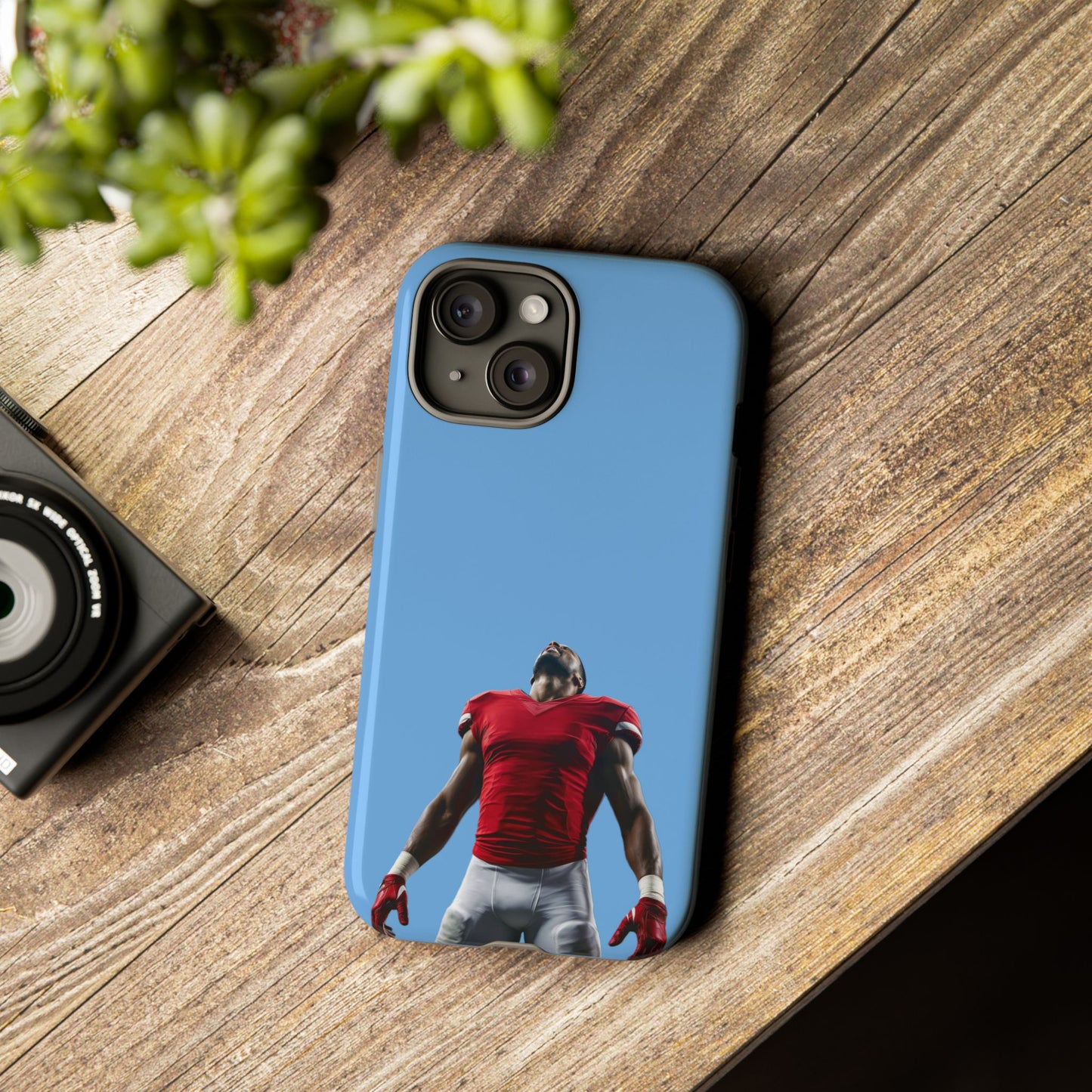 Never Sleep Hard Case Babyblau iPhone