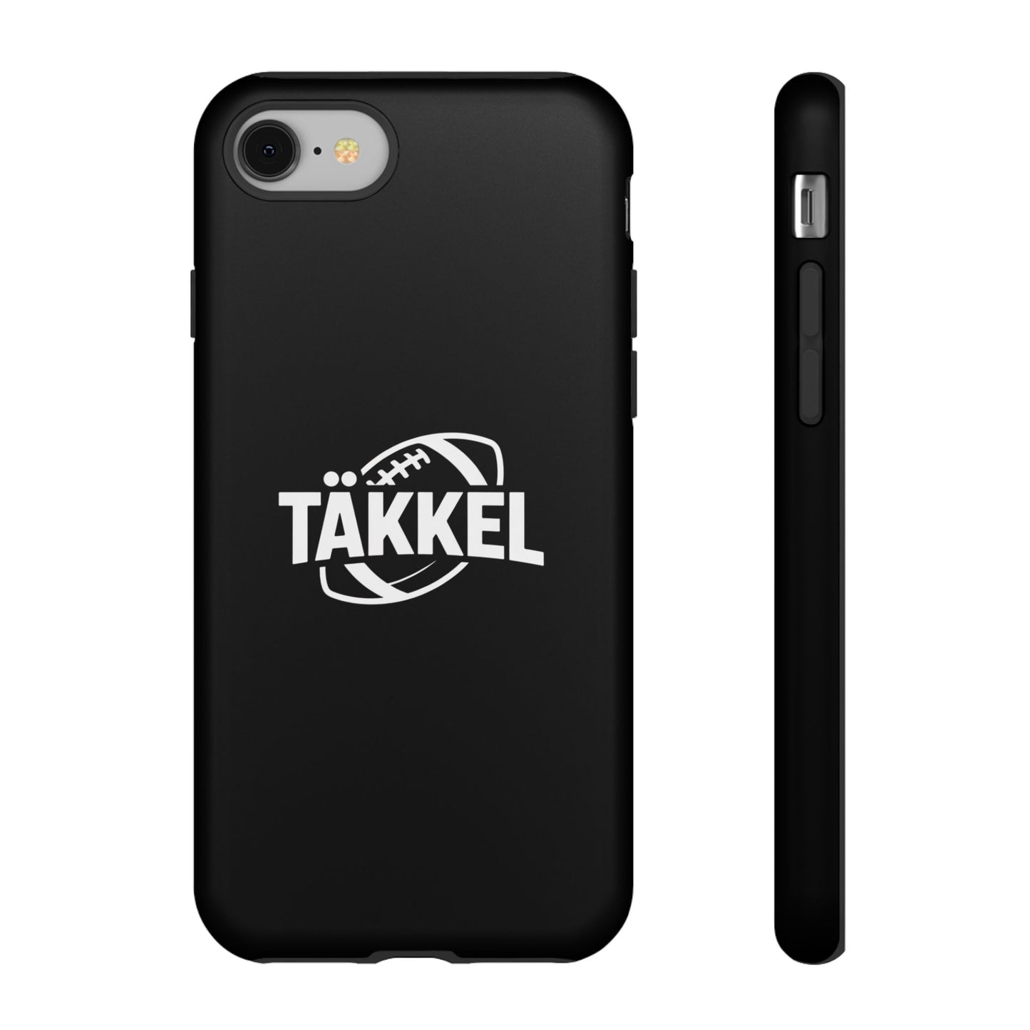 TÄKKEL FOOTBALL Hard Case Schwarz iPhone