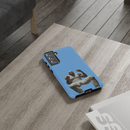 Who´s gonna smoke Hard Case Babyblau Samsung