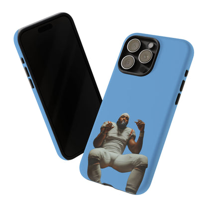 Who´s gonna smoke Hard Case Babyblau iPhone
