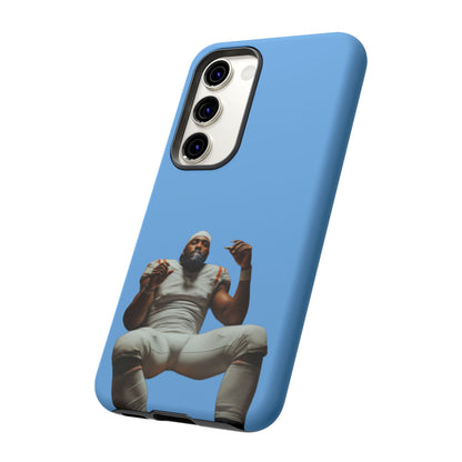 Who´s gonna smoke Hard Case Babyblau Samsung