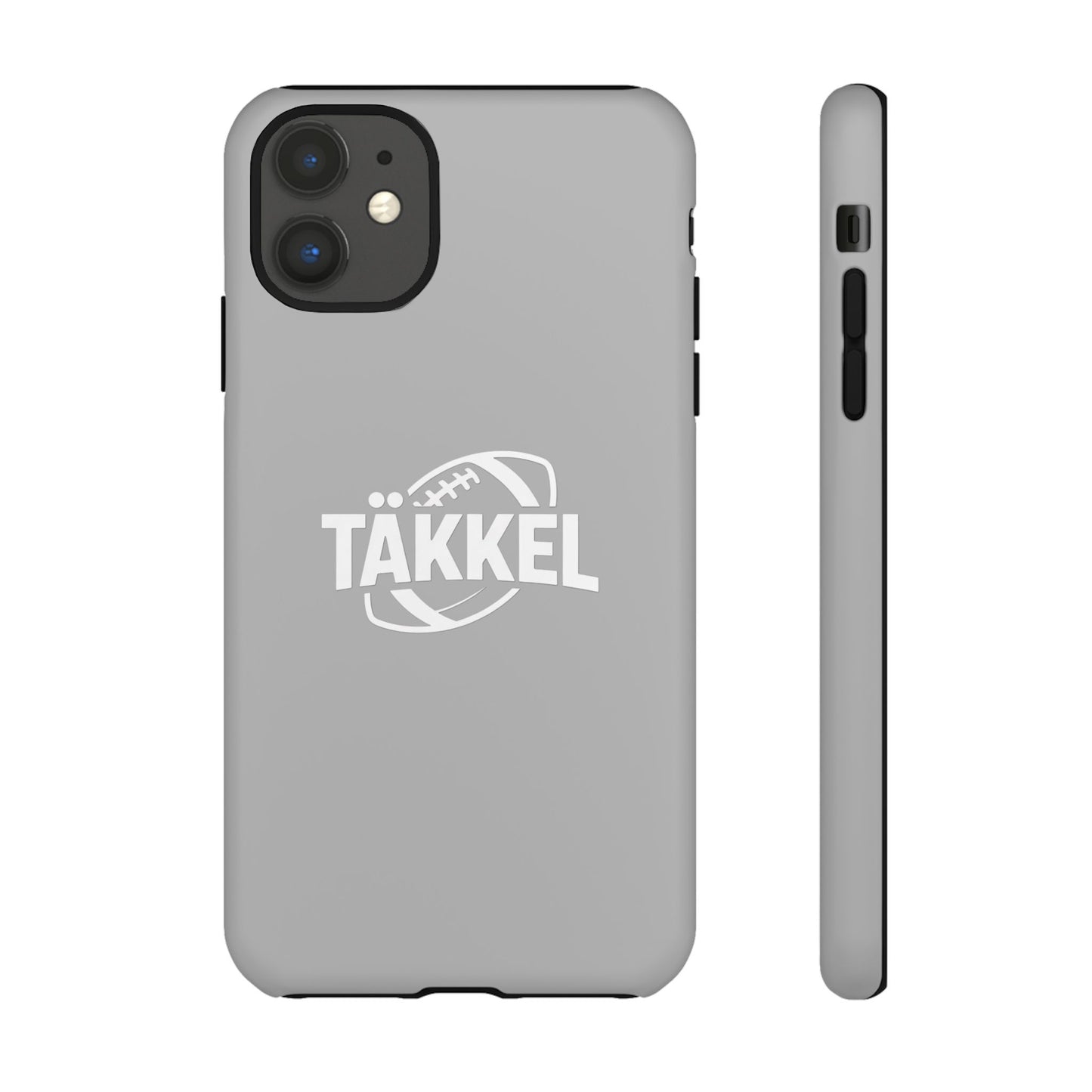 TÄKKEL FOOTBALL Hard Case Grau iPhone