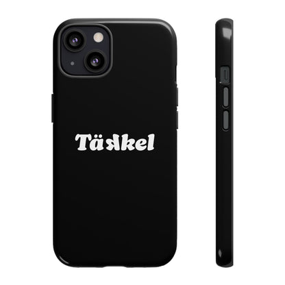 TÄKKEL Classic Hard Case Schwarz iPhone