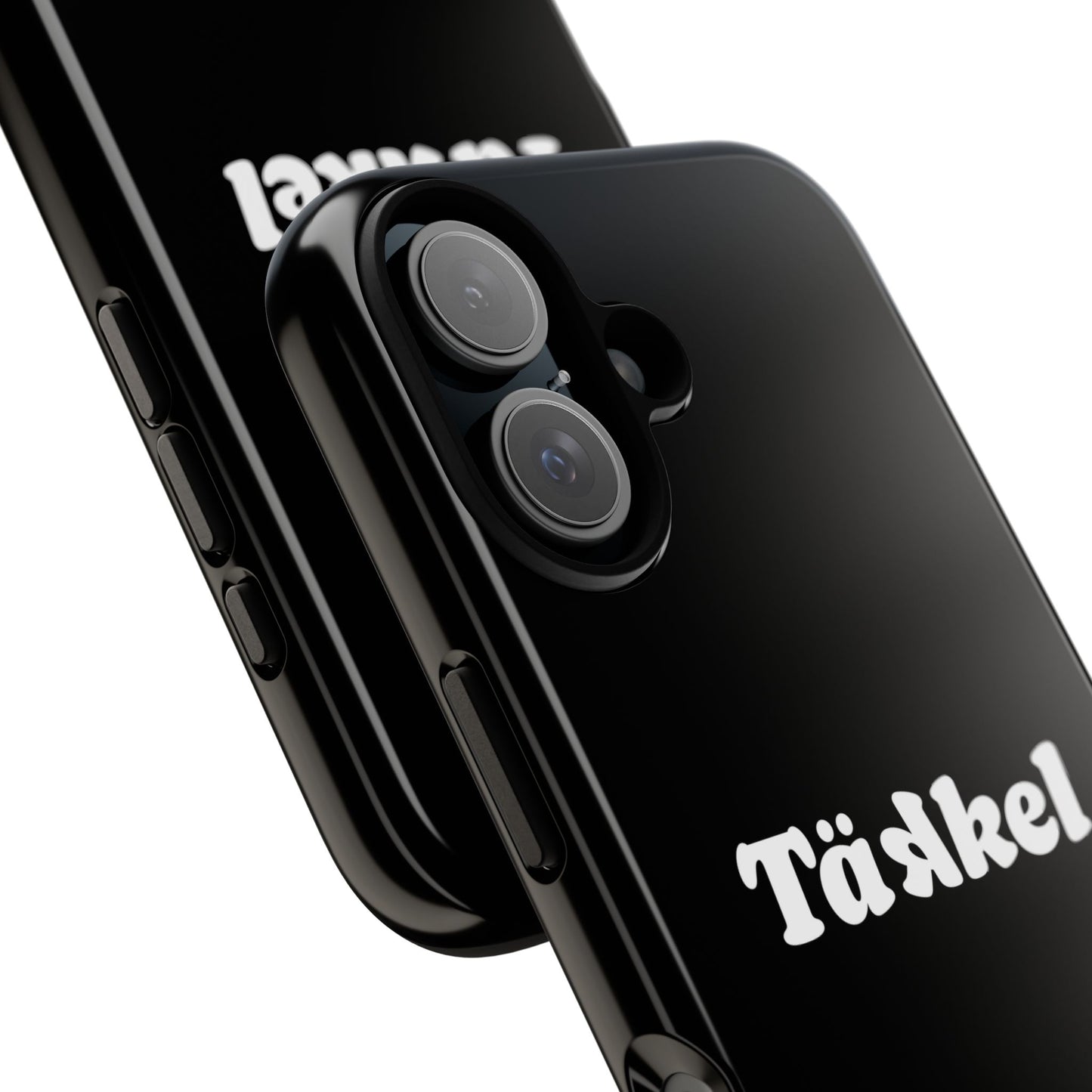 TÄKKEL Classic Hard Case Schwarz iPhone