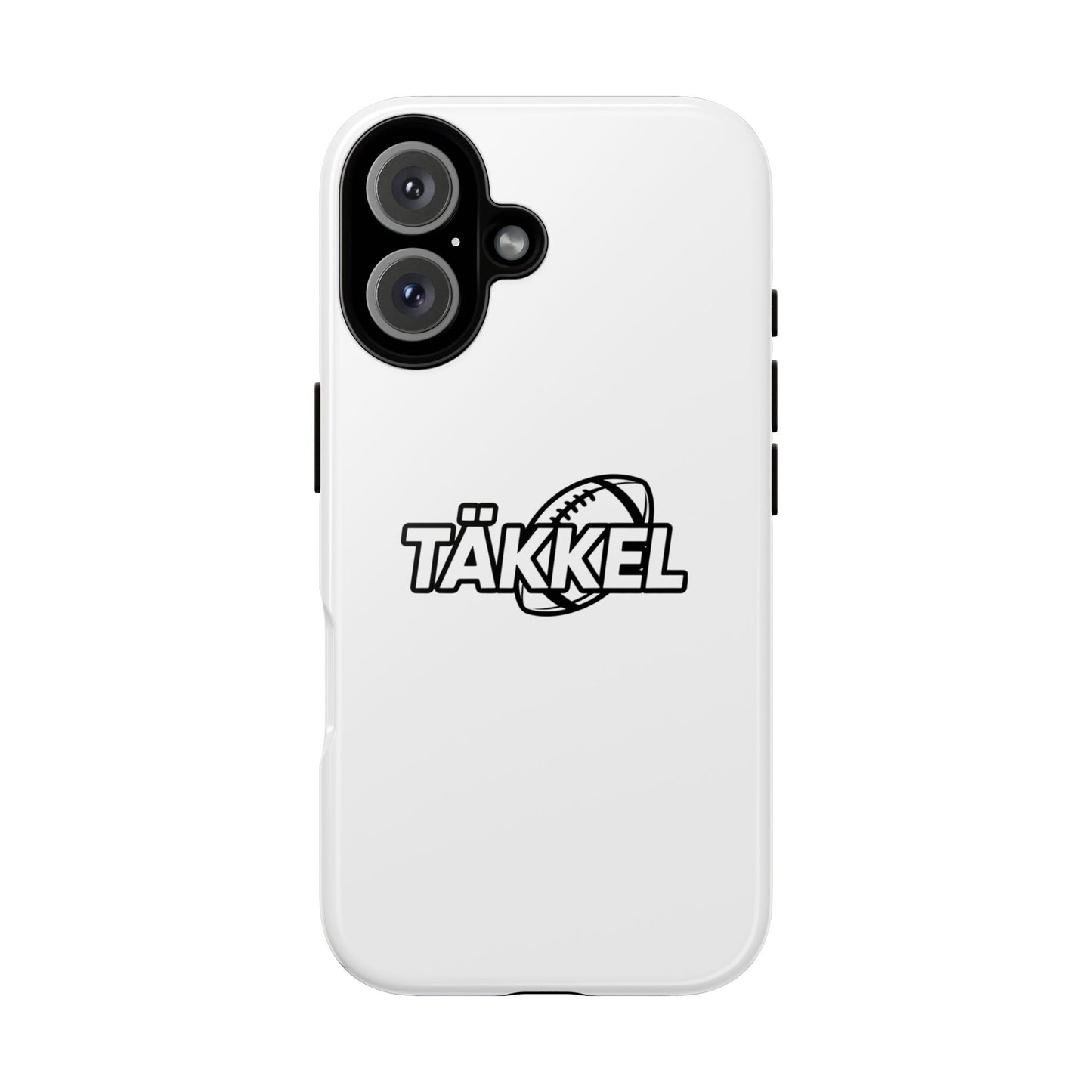 TÄKKEL FOOTBALL Hard Case Weiß iPhone