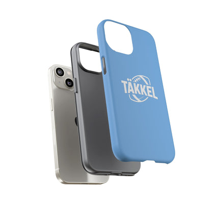 TÄKKEL FOOTBALL Hard Case Babyblau iPhone