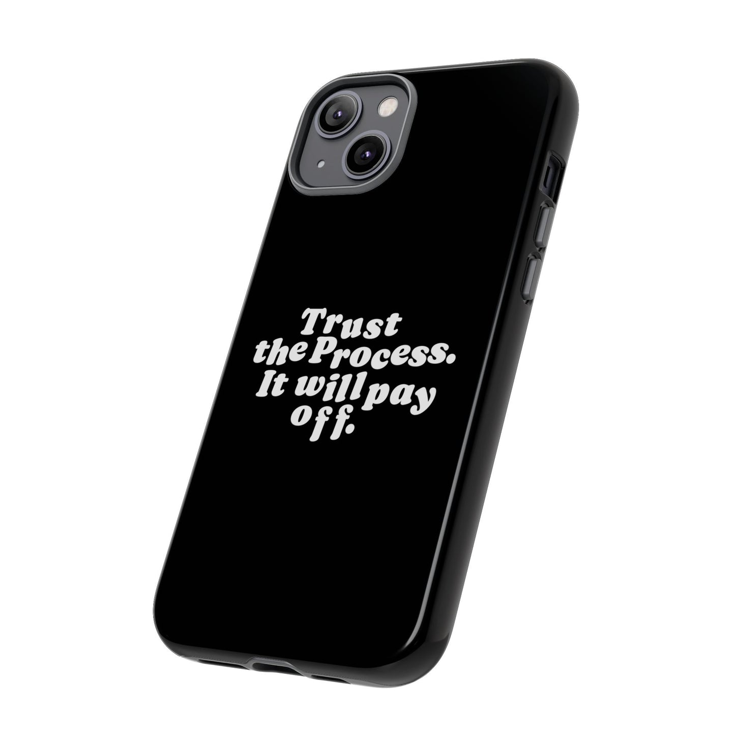 Trust harder Hard Case Schwarz iPhone