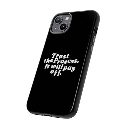 Trust harder Hard Case Schwarz iPhone