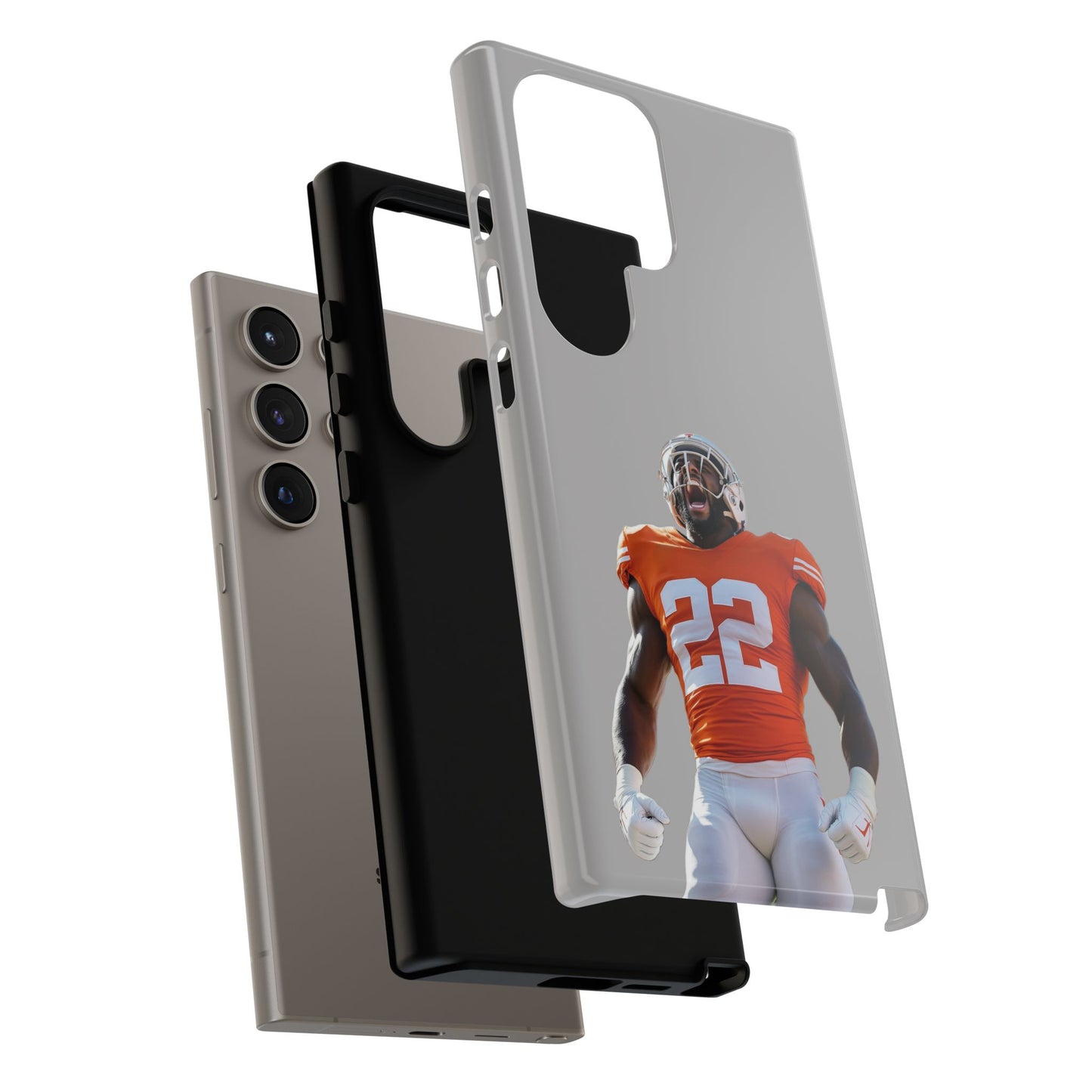 Relentless Hard Case Grau Samsung