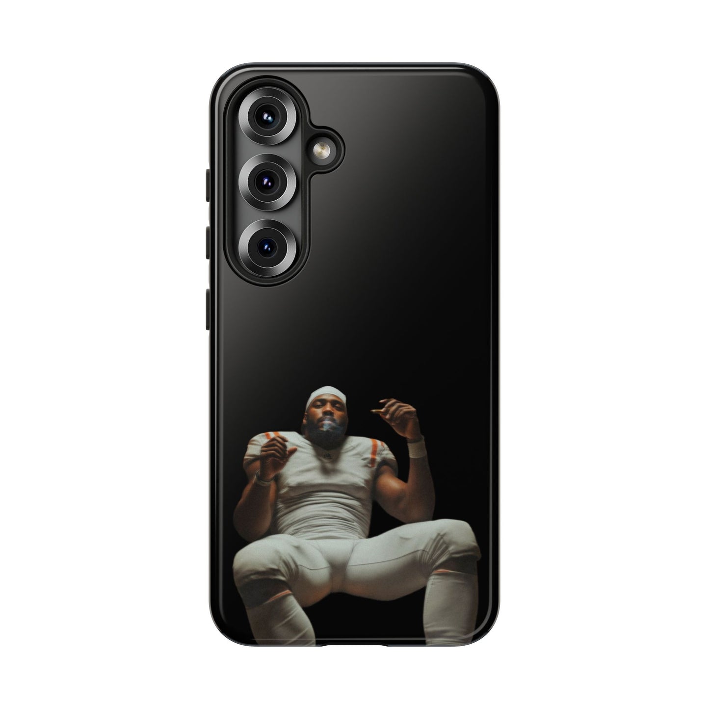 Who´s gonna smoke Hard Case Schwarz Samsung