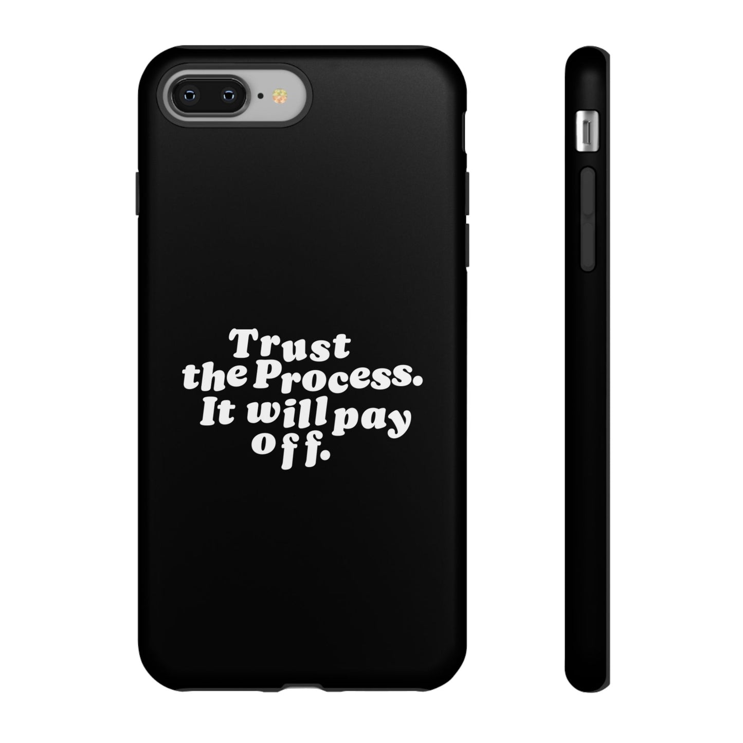 Trust harder Hard Case Schwarz iPhone