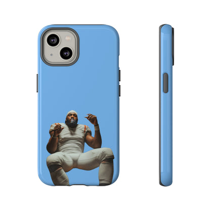 Who´s gonna smoke Hard Case Babyblau iPhone