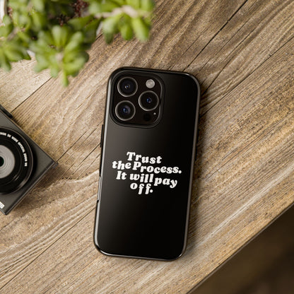 Trust harder Hard Case Schwarz iPhone