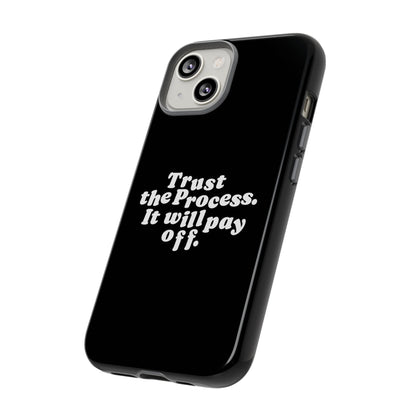 Trust harder Hard Case Schwarz iPhone
