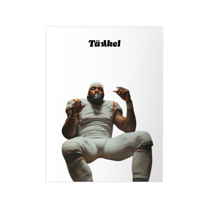 TÄKKEL Poster – Football Player Power Design