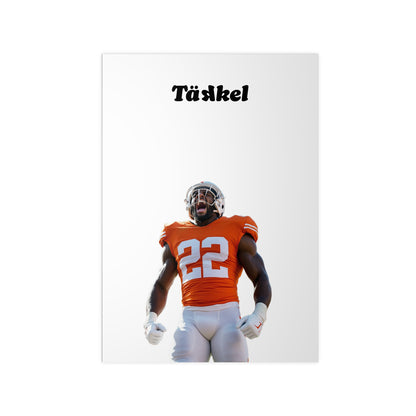 TÄKKEL Poster – Running Back Huddles