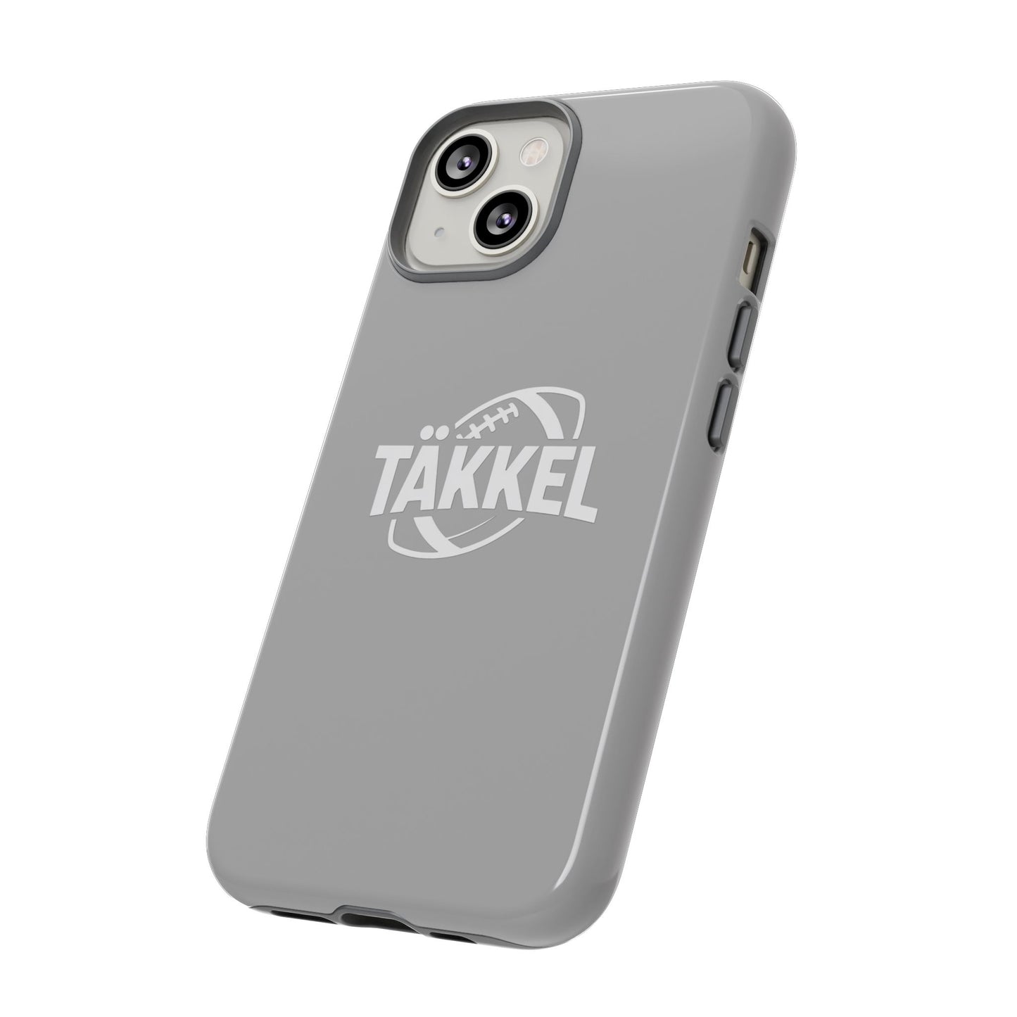TÄKKEL FOOTBALL Hard Case Grau iPhone
