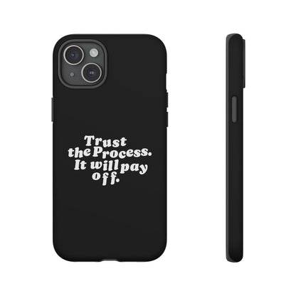 Trust harder Hard Case Schwarz iPhone