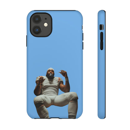 Who´s gonna smoke Hard Case Babyblau iPhone