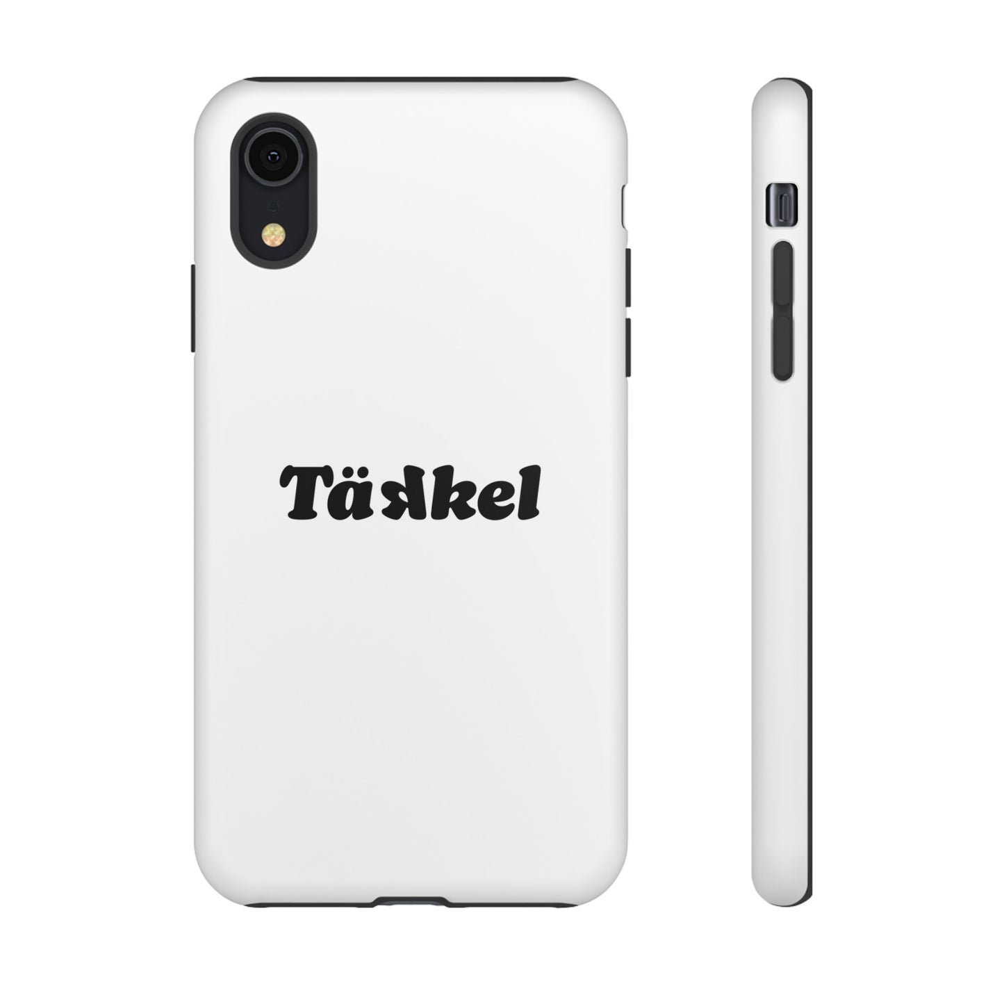TÄKKEL Classic Hard Case Weiß iPhone