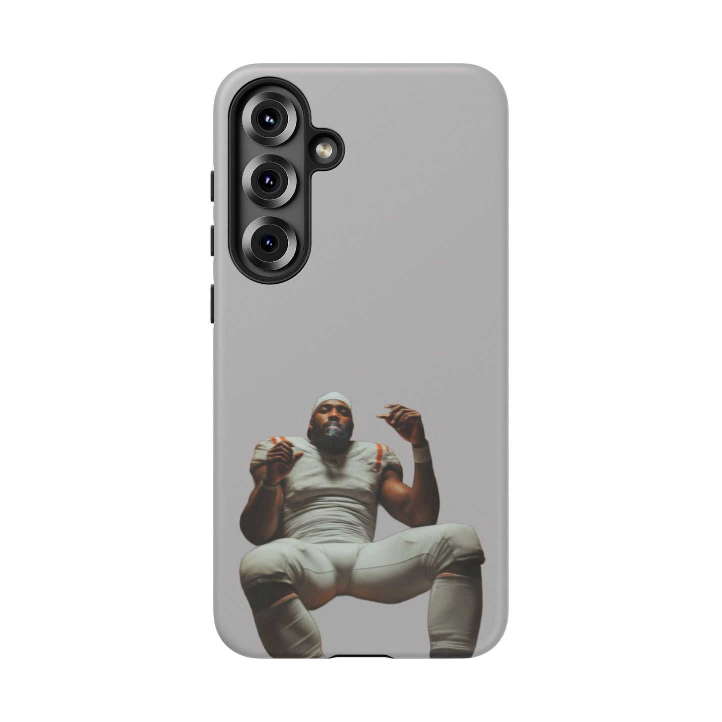 Who´s gonna smoke Hard Case Grau Samsung