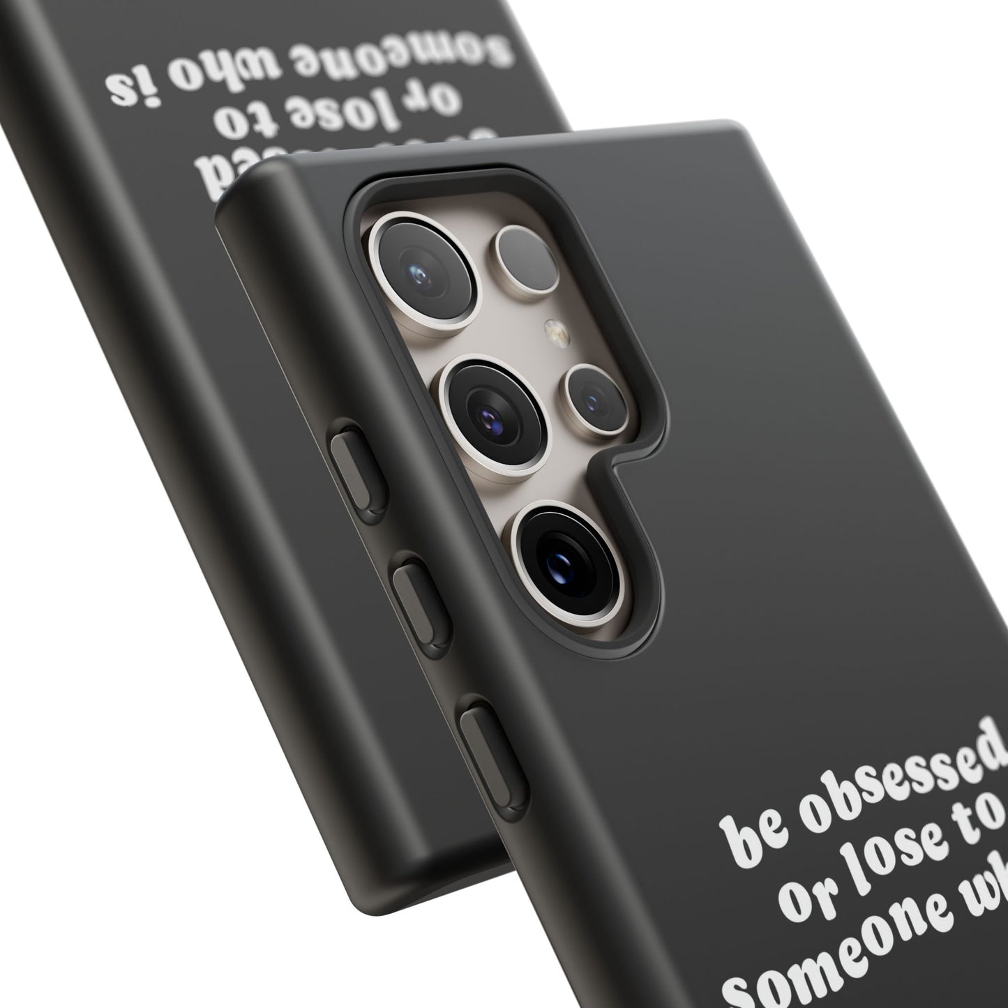 Too Obsessed Hard Case Schwarz Samsung