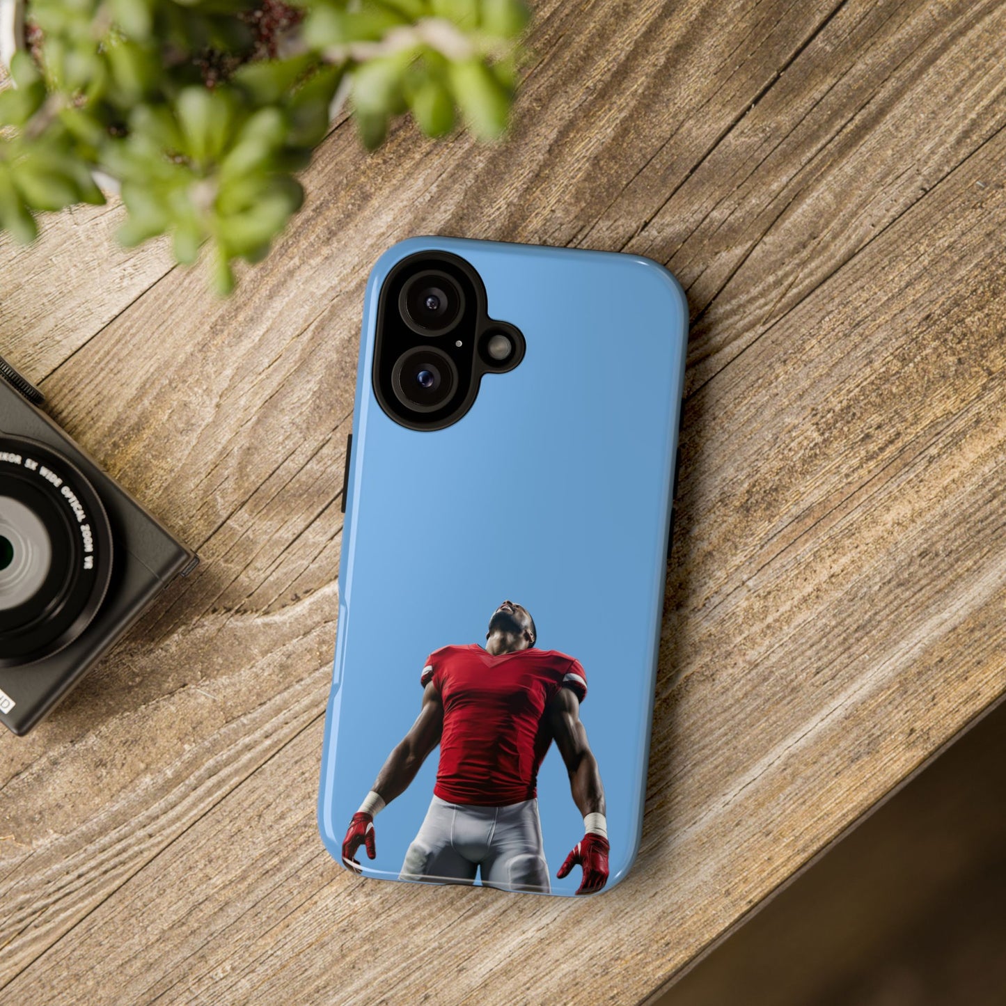 Never Sleep Hard Case Babyblau iPhone